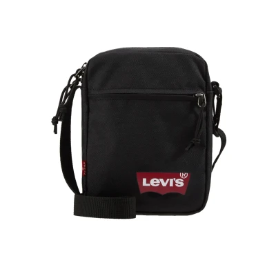 Afbeelding van Levi&#039;s MINI Crossbody Solid Batwing Schoudertas, Maat: One Size, Regular black