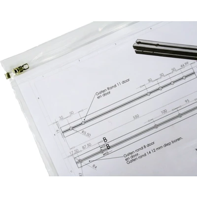 Afbeelding van LOADLOK bouwtekeninghoes hersluitbare hoes 1,5x1m