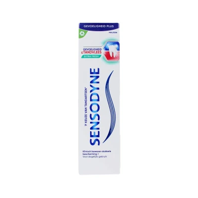 Afbeelding van 6x Sensodyne Tandpasta Gevoeligheid en Tandvlees Extra Fresh 75 ml
