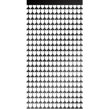 Image de Deurgordijn Zwarte Vleermuizen Halloween 100x200cm per stuk