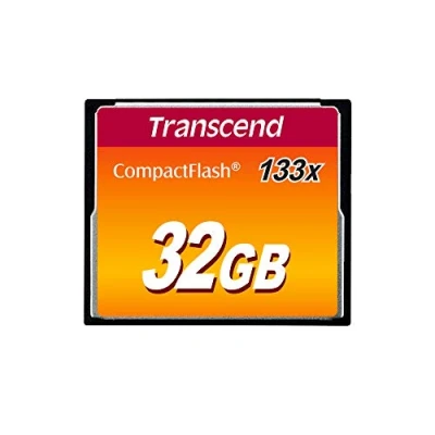 Image de Transcend 32 go carte mémoire compactflash (cf) 133x ts32gcf133