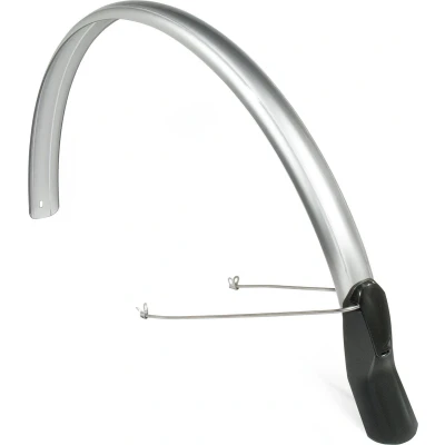 Afbeelding van Achterspatbord Eurofender Scatto 28&quot; x 51 mm zilver