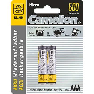 Afbeelding van Nimh Aaa 1.2V 600Mah (2/Kaart)