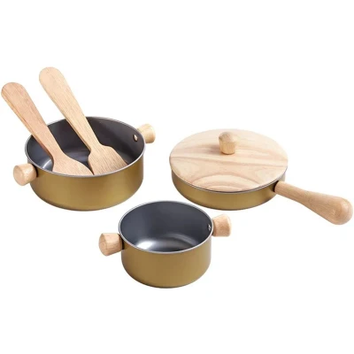 Afbeelding van Plan toys kinderpannenset