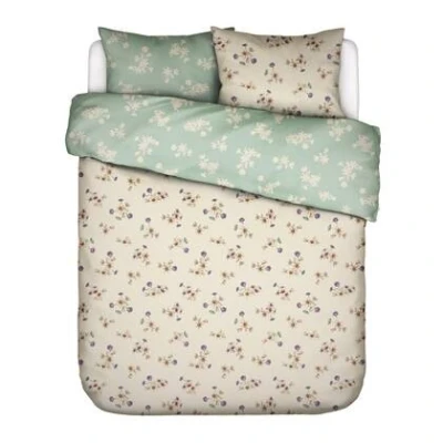 Afbeelding van ESSENZA Fiora Dekbedovertrek Vanille Lits Jumeaux XL 260x200/220 cm