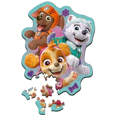 Afbeelding van Trefl Houten Puzzel Junior 50 Paw Patrol (50 onderdelen)