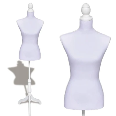 Afbeelding van Etalagepop torso vrouw wit