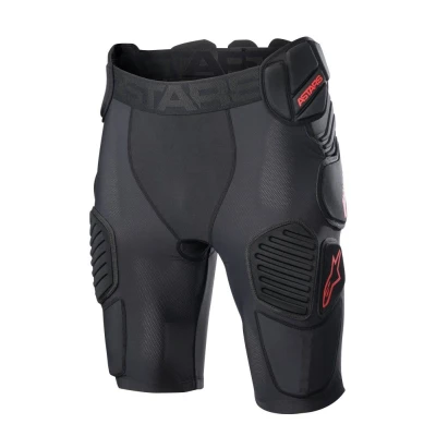 Afbeelding van Alpinestars Bionic Pro Beschermende Shorts (Zwart/Rood, S)