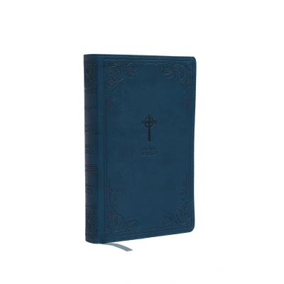 Afbeelding van NRSV, Catholic Bible, Gift Edition, Leathersoft, Teal, Comfort Print
