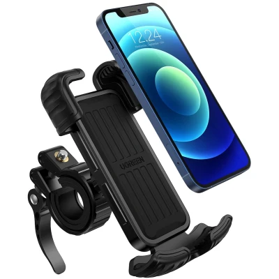 Afbeelding van UGREEN Telefoonhouder Fiets Verstelbaar 4.6 tot 6.8 Inch Zwart