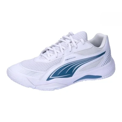 Afbeelding van Puma Chaussures d&#039;intérieur Solarflash Iii unisexes, Horizon blanc et bleu, 36 EU