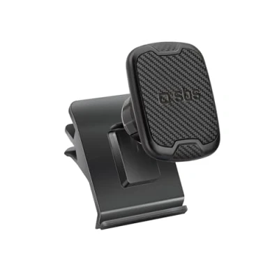 Image de Sbs Support Smartphone Pour Voiture Magnétique Tesla Noir (tesuptesla)