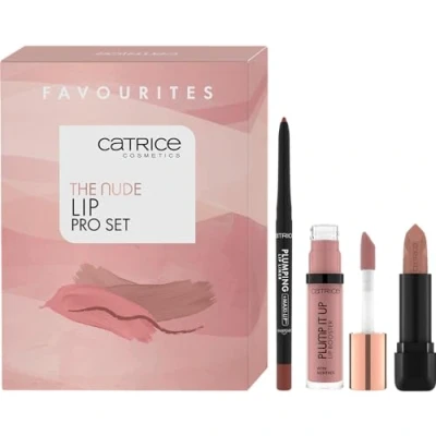 Afbeelding van Catrice The Nude Lip Pro lippenbalsem, meerkleurig, acetonvrij, veganistisch, zonder microplasticdeeltjes, parabenen, 1 stuk
