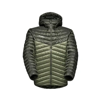 Afbeelding van Mammut Albula IN Hooded Jacket MEN Winterjas, Heren, Maat: Large, Dark marsh