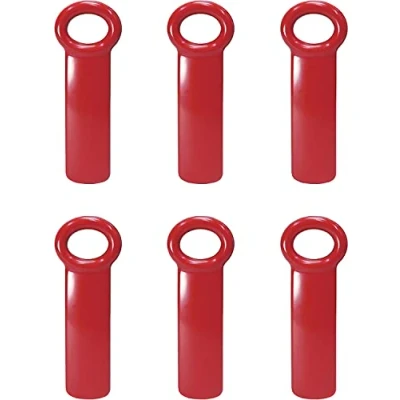 Afbeelding van Brix JarKey 70712 glazen opener, 6 stuks, rood
