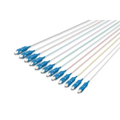 Image de DIGITUS Professional fibre amorce 2 m gris, noir, blanc, bleu, jaune, rouge, vert, brun, orange, violet, rose, turquoise