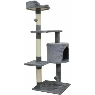 Afbeelding van Krabpaal voor Katten Jasper 40 x 114 cm Grijs