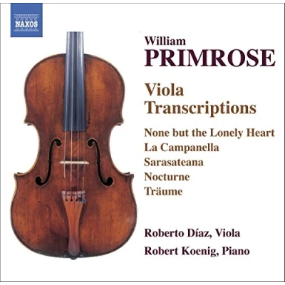 Afbeelding van Roberto Diaz &amp; Robert Koenig Primrose: Viola Transcriptions (CD)