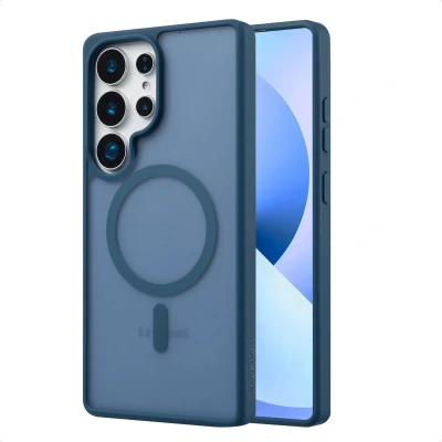 Afbeelding van imoshion Hoesje Geschikt voor Samsung Galaxy S25 Ultra Color Guard Backcover MagSafe Donkerblauw
