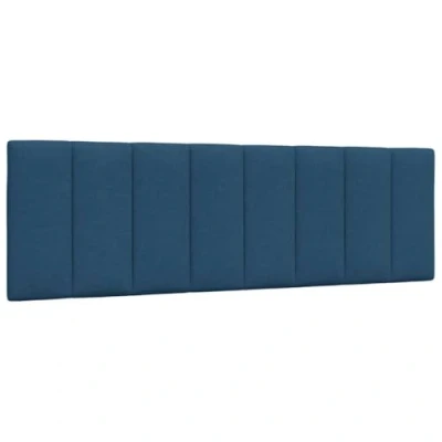Afbeelding van vidaXL Hoofdbordkussen 160 cm stof blauw