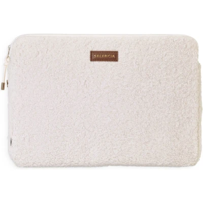 Afbeelding van Selencia Laptop Sleeve Laptophoes geschikt voor 16 inch / 16.2 15 15.6 15.3 Teddy Beige
