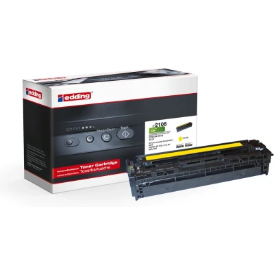 Afbeelding van Edding Toner vervangt HP 131A (CF212A) Compatibel Geel 1800 bladzijden EDD 2106 18