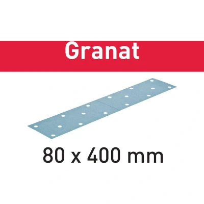 Afbeelding van FESTOOL STF 80x400 P240 GR/50 schuurpapier Granat, korrel 240 (50 st.) 497163