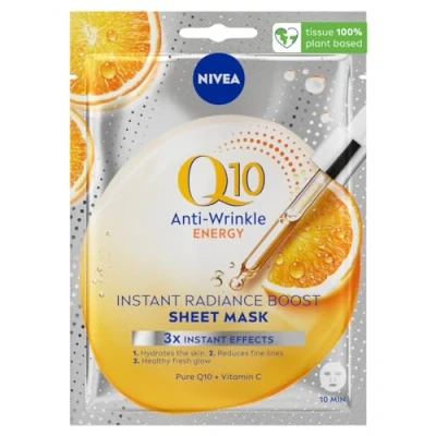 Afbeelding van Nivea Q10 Plus C 10 Minutes Sheet Mask 1 Pcs