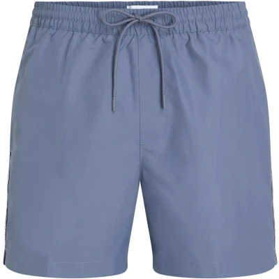 Afbeelding van Calvin Klein Swimwear Zwemshorts, Heren, Maat: Medium, Grisaille