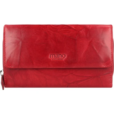 Afbeelding van mano Donna Aurona Portemonnee RFID Leer 18 cm