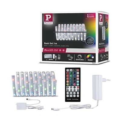 Afbeelding van Paulmann MaxLED Basic RGB 79881 LED strip basisset Met connector (male) 24 V 3 m Warmwit 1 stuk(s)