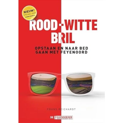 Afbeelding van Rood witte bril