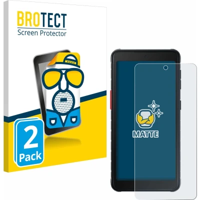 Afbeelding van BROTECT Screenprotector voor Samsung Galaxy XCover 5 Folie Beschermfolie matte (2 Stuks)