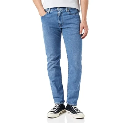 Image de Levi&#039;s Homme Jeans 502 Taper, Dark Indigo Stonewash, 30W / 34L
