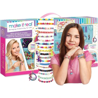 Afbeelding van Spectron Mega Sieraden Studio kralenset in de kleur Roze
