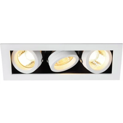 Afbeelding van SLV 115531 Inbouwlamp GU10 0.00 W Wit (mat)