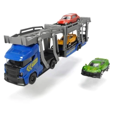 Afbeelding van Dickie Toys Autotranssporter + 3 Auto&#039;S