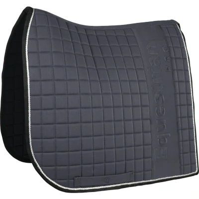 Afbeelding van Horka Zadeldekje Pro Embossed Dressuur Anthracite Pony
