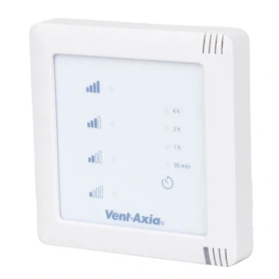 Afbeelding van Vent Axia Multihome SSU RZ 4 standenschakelaar draadloos 230V ZWART