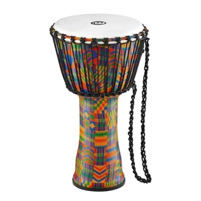Afbeelding van Meinl Djembe PADJ2 M F, 10&quot;, Kenyan Quilt, Synth. vel
