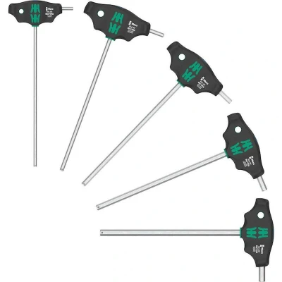 Afbeelding van Wera 454/5 HF SHK Set 1 Inbusschroevendraaier Universeel 5 delig Inbus