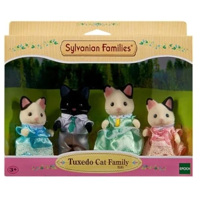 Afbeelding van Figuren Sylvanian Families Two tone Cat Family