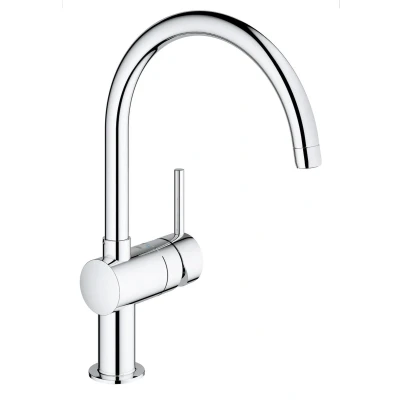 Afbeelding van GROHE Minta 1 gats keukenkraan met draaibare C uitloop