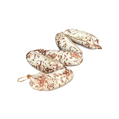 Afbeelding van Salamino Contadino, typische Italiaanse worst, Salumi Pasini, 5 stuks van 600 g