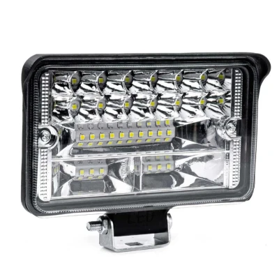 Afbeelding van AMiO Krachtige Brede Werklamp Verstraler Spot Rond Diverse Toepassingen (36 LED 9 36v) 6000K Wit