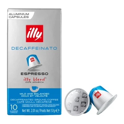 Image de illy Decaffeinato 10 capsules 1 pièce 60 g