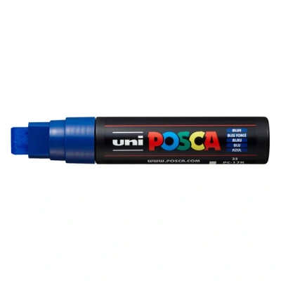 Image de POSCA PC17K PTE XL BISEAUTE BLEU