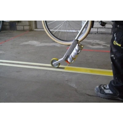 Afbeelding van Mercalin markeerwagen PVC pistool met 1 wiel