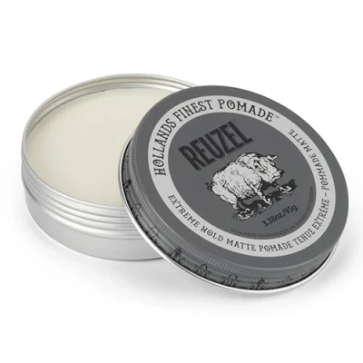 Afbeelding van Reuzel pommade mate à tenue extrême, forte pour hommes, faible brillance 3,38 oz/95 g