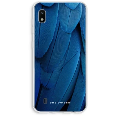 Afbeelding van hoesje geschikt voor Samsung Galaxy A10 Pauw Soft Cover Telefoonhoesje Bescherming aan alle Kanten en Schermrand